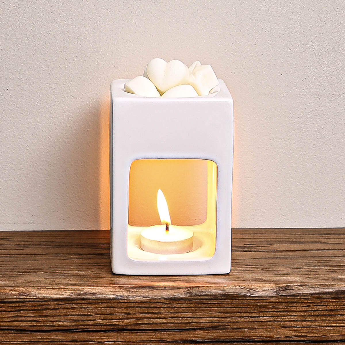 White Square Modern Wax Warmer – CANDLE BOUTIQUE LTD